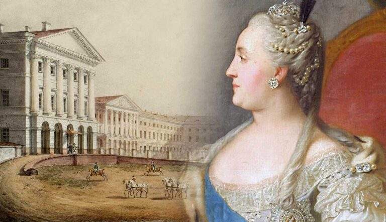 catherine the great portrait smolny institute